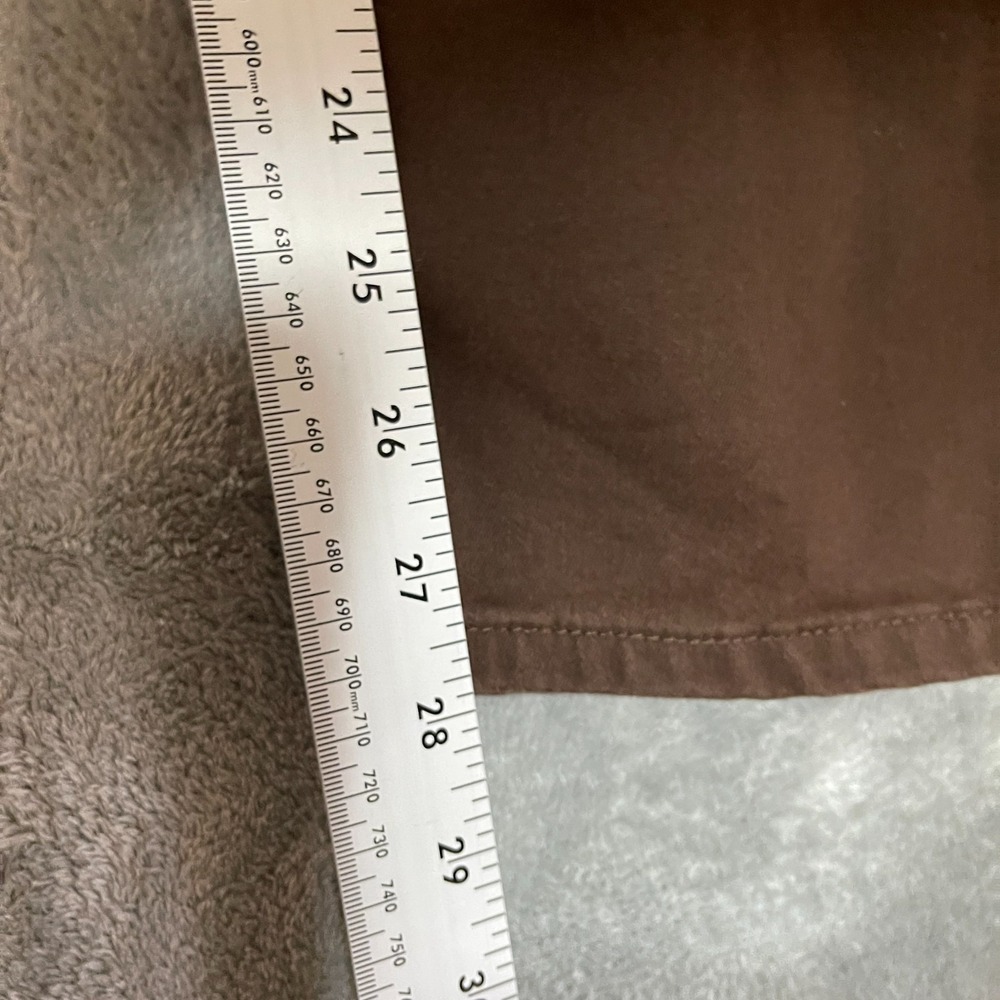 Democracy Women Ab Solution Skinny Ankle Pants 12 Brown Minimalist Capsule - Picture 8 of 10